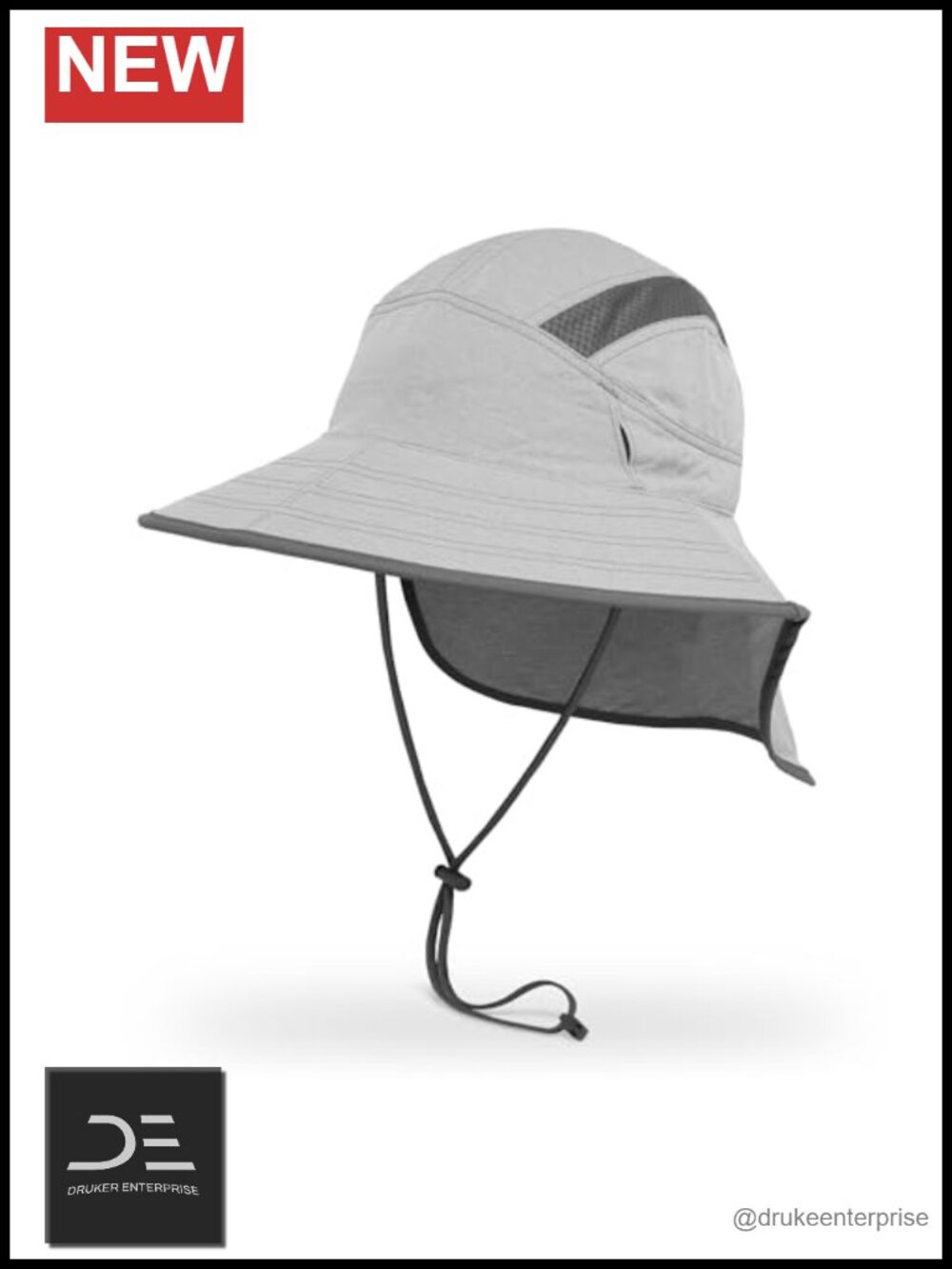 UPF 50+ Sun Hat with Neck Cape, Water Resistant Nylon, Packable